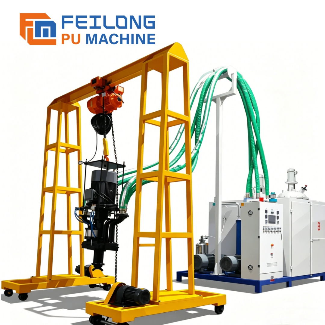 特大型聚氨酯發(fā)泡機(jī)（低壓型）- 超大流量用于硬質(zhì)泡沫/軟質(zhì)泡沫/記憶泡沫的聚氨酯設(shè)備